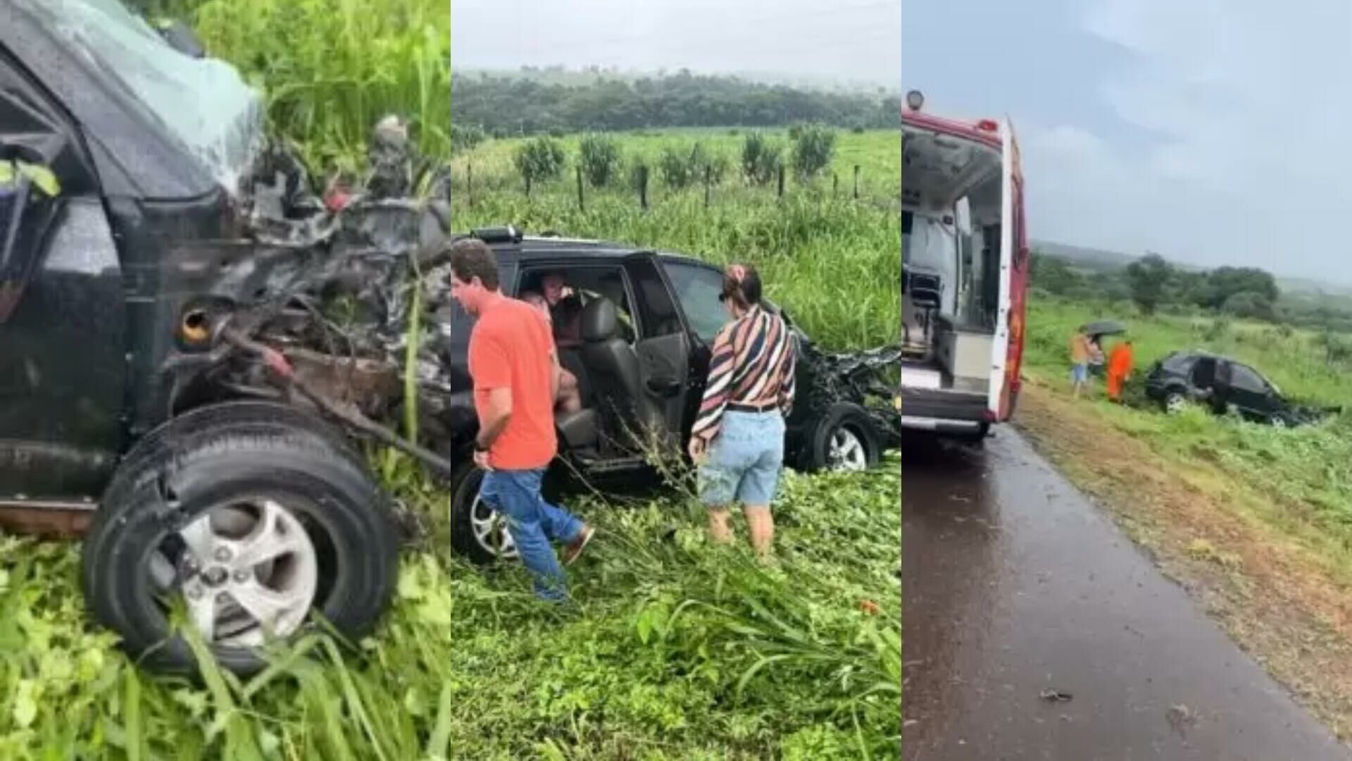 Imagem de compartilhamento para o artigo Vídeo: Grave acidente na BR-158 deixa motorista preso as ferragens entre Paranaíba e Aparecida do Taboado da MS Todo dia